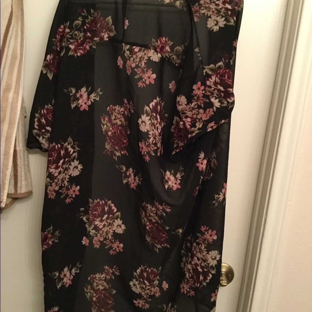 Floral kimono